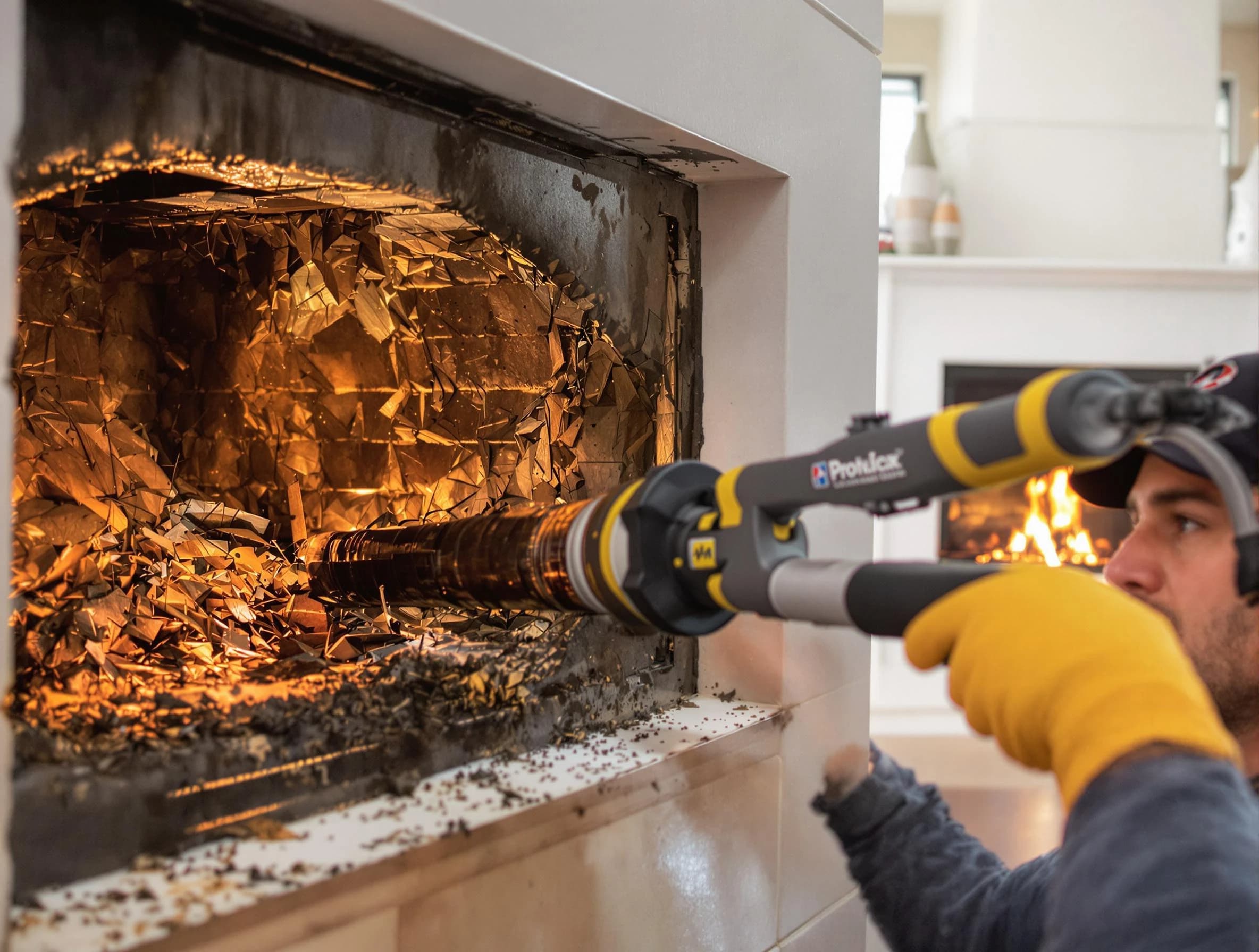 Professional chimney cleaning by Pleasantville Chimney Sweep in Pleasantville, NJ