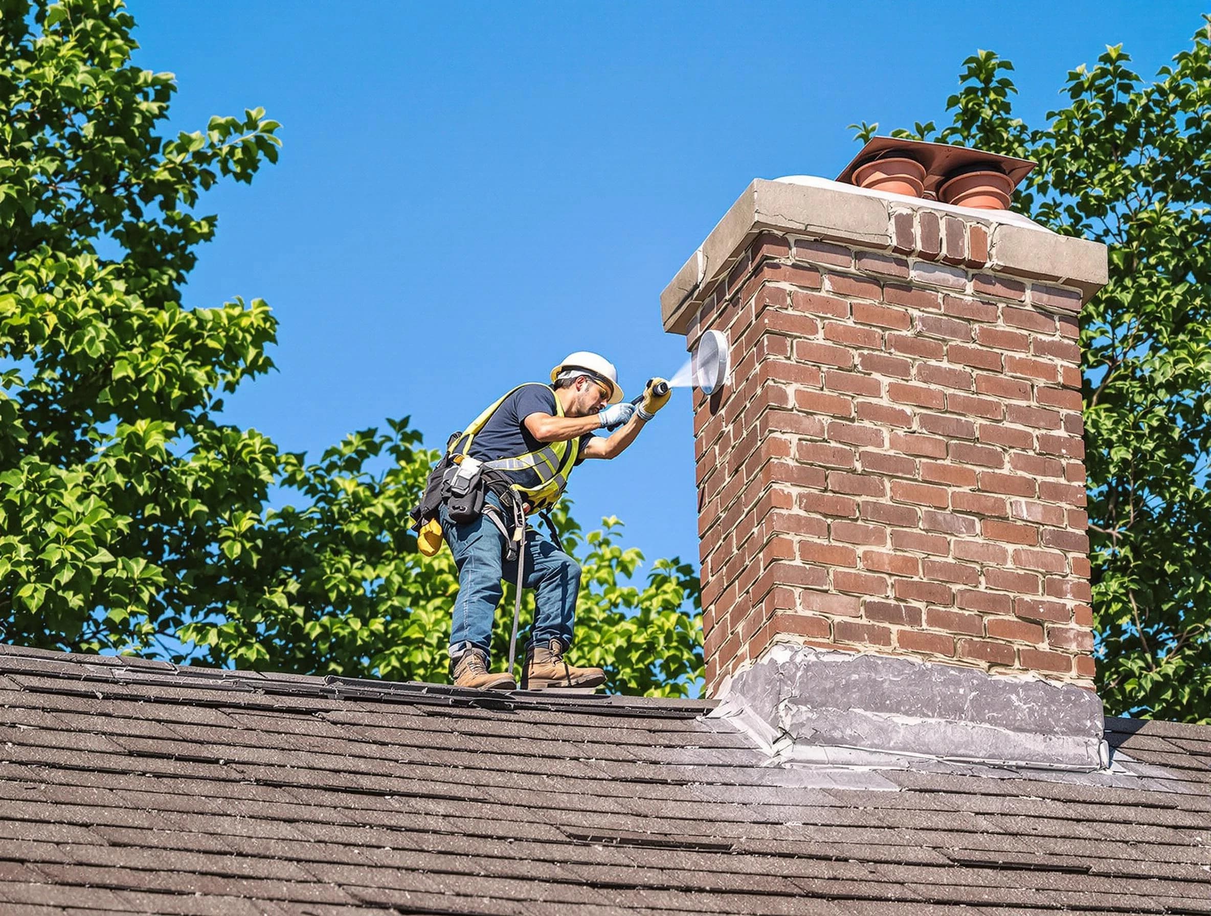 Pleasantville Chimney Sweep performing an inspection with advanced tools in Pleasantville, NJ