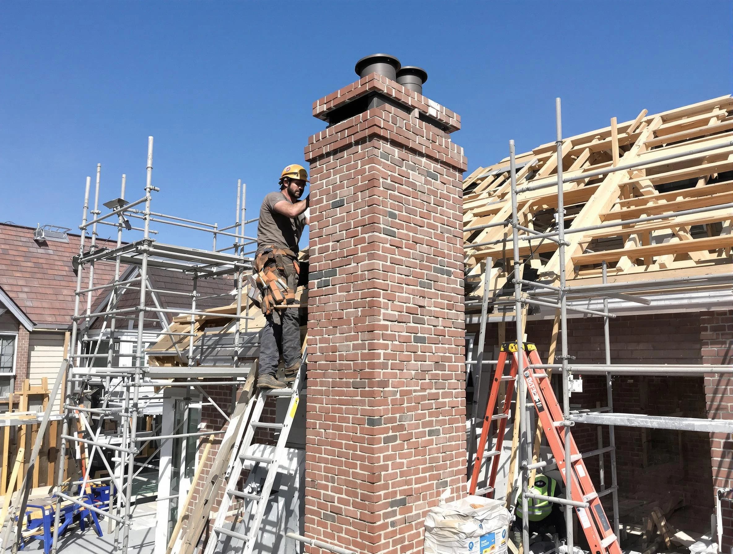 New chimney installation completed by Pleasantville Chimney Sweep in Pleasantville, NJ