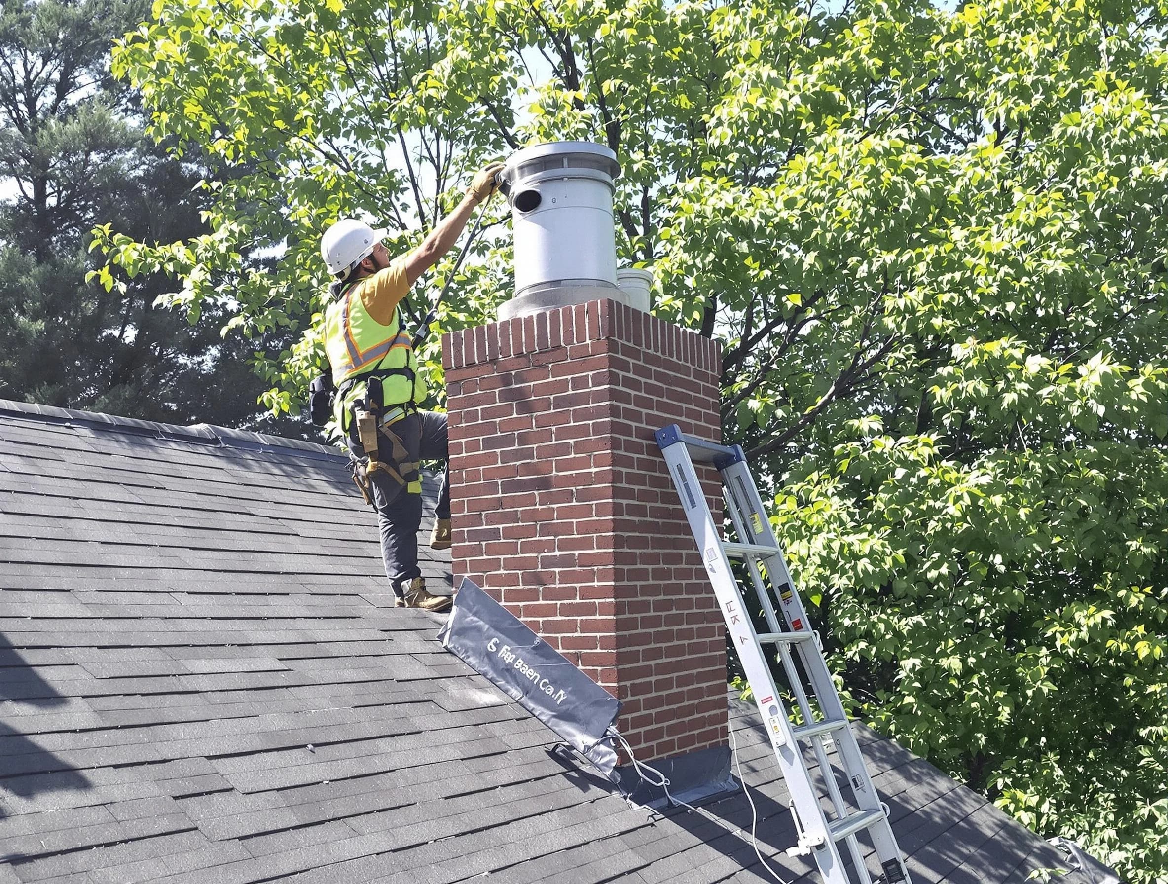 Chimney liner inspection by Pleasantville Chimney Sweep in Pleasantville, NJ