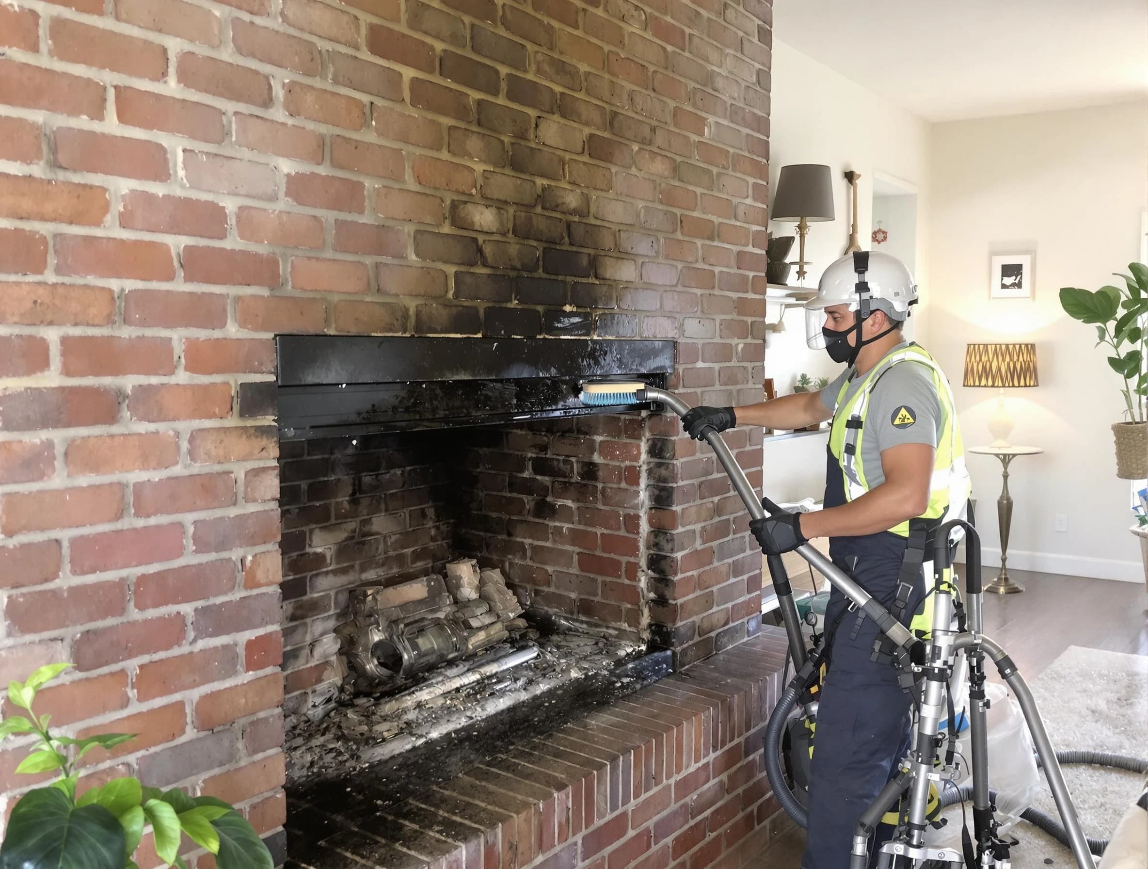 Pleasantville Chimney Sweep providing fireplace cleaning services in Pleasantville, NJ