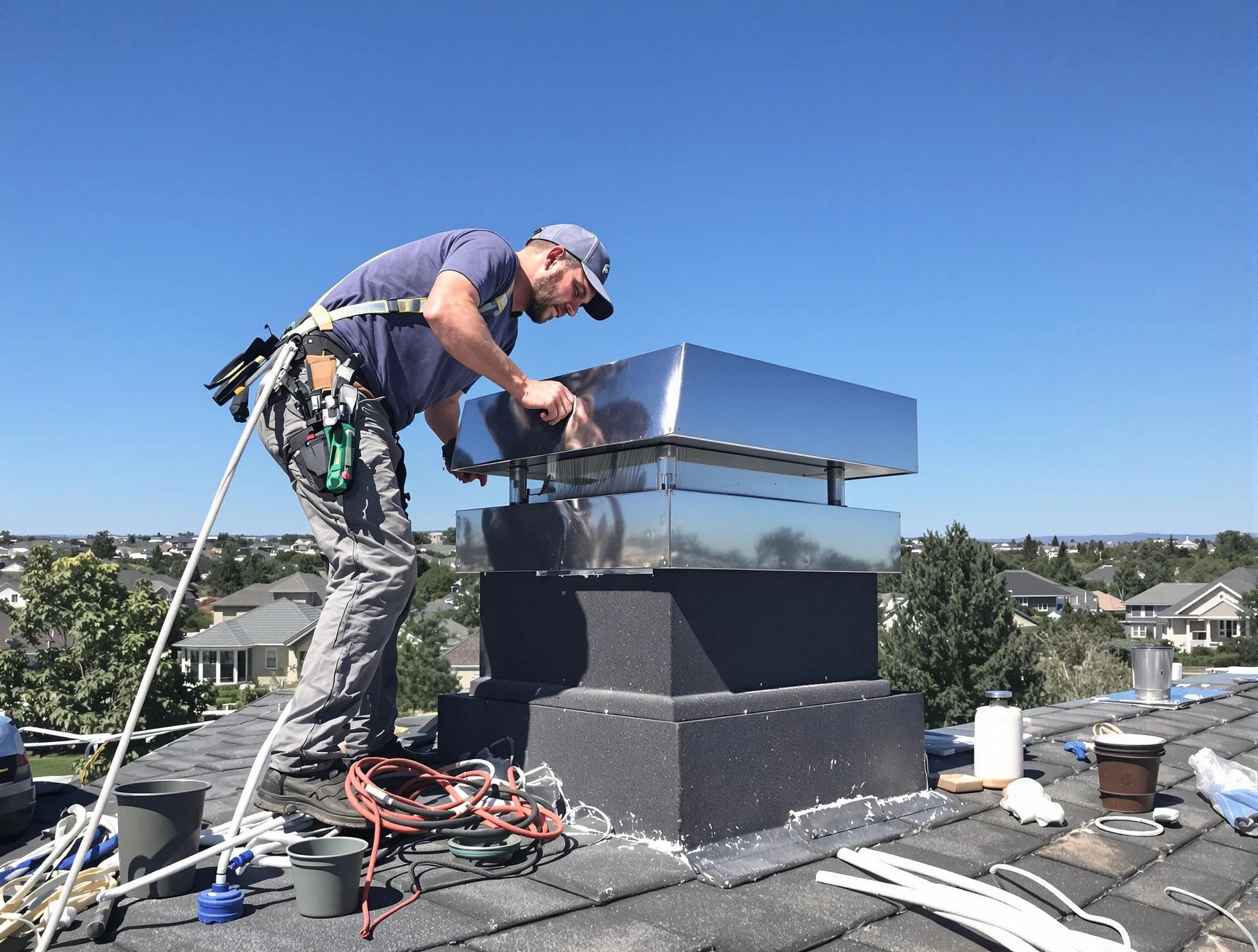 Chimney Cap Services in Pleasantville