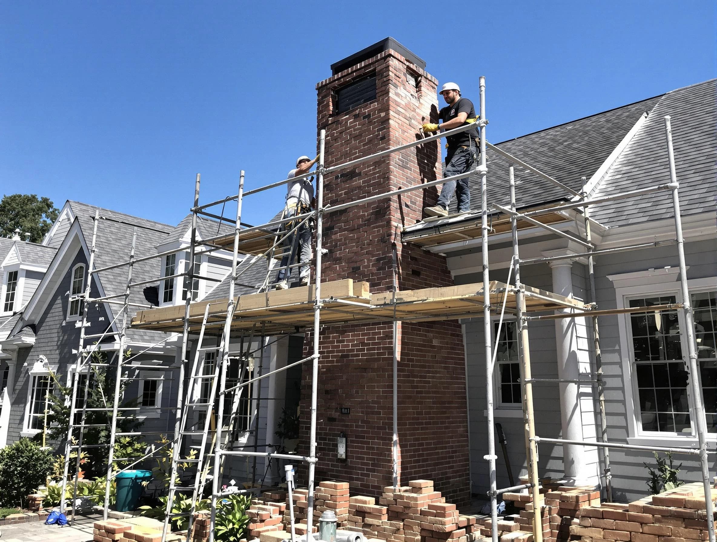 Chimney Rebuilding in Pleasantville